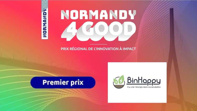 BinHappy - Lauréat prix à impact Normandy4Good