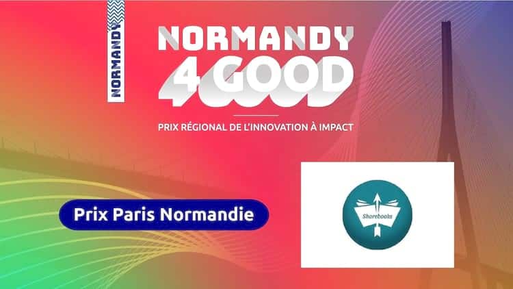 Sharebooks - Lauréat prix à impact Normandy4Good