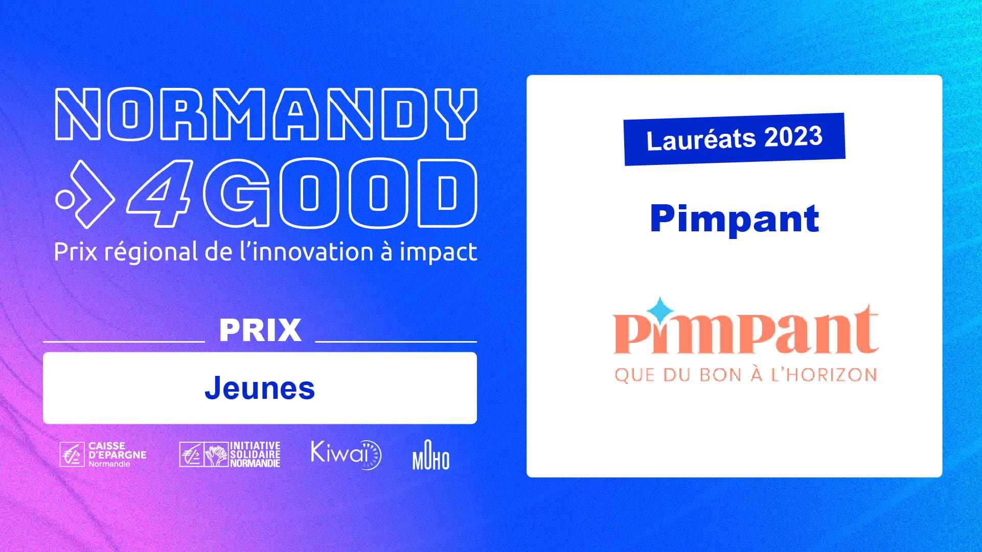 Pimpant -  - Lauréat prix jeune Normandy4Good 2023